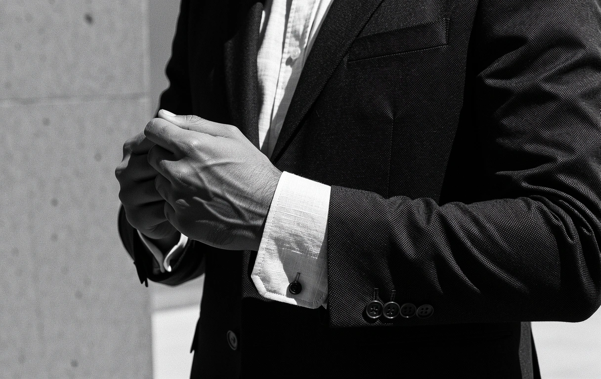 Detail of high-end tailoring